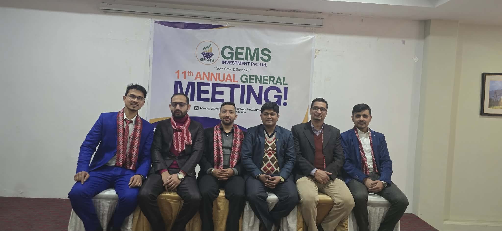 Glimpse of 11th AGM - GEMS